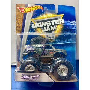 Hot Wheels Monster Jam 25th Anniversary Mohawk Warrior Diecast Truck 1:64 Scale